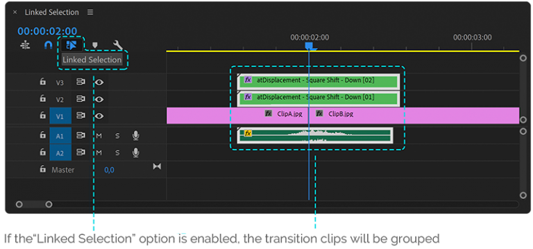 Linked selection premiere pro что это